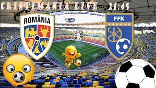 LIVE ROMANIA  KOSOVO  LIVE STREAM EUROPA NATIONS LEAGUE  cristimania romania nationsleague [upl. by Yasmin]