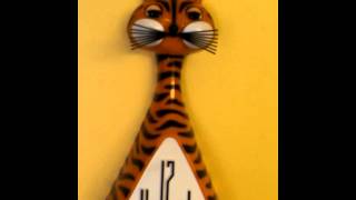 Animated Cat Clock [upl. by Naashom]