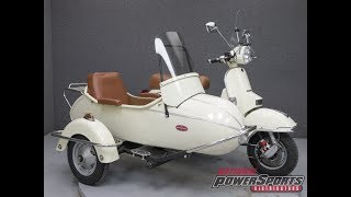 2013 GENUINE SCOOTER CO STELLA WSIDECAR  National Powersports Distributors [upl. by Whorton]