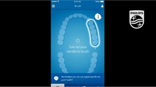 Sonicare App brushing  Philips  Sonic electric toothbrush [upl. by Debby]