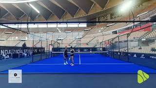 Lara Arruabarrena y Carlota Casali contra Patricia Ribeiro y Marta Arellano Sevilla Premier PadelP2 [upl. by Gare]