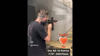 Pro2A Tactical 308 AR10 Pistol in action gun shooting ar10 ar15 guns 308 [upl. by Llertak105]