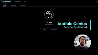 Audible Genius  Teacher Dashboard [upl. by Bondon979]