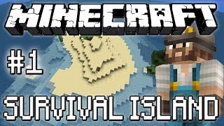 Minecraft Survival Island Episode 1  FIND COAL AT ALL COSTS [upl. by Naujaj526]