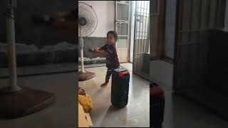 RaRa rakkamma dance by kushu cutebaby funny baby dance [upl. by Lavoie]