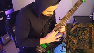 Necrophagist  Fermented Offal Discharge Guitar solo cover [upl. by Au]