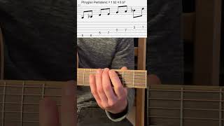 The Phrygian Pentatonic Scale guitarmusictheory [upl. by Llehsim]