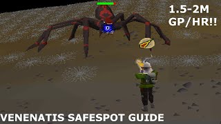 Craws Bow Venenatis Safe Spot Guide 2025 KillsHr [upl. by Nehr723]