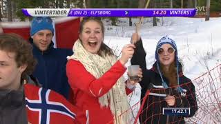 Längdskidor Världscupen Holmenkollen 2014  50km Herrar [upl. by Tewell]