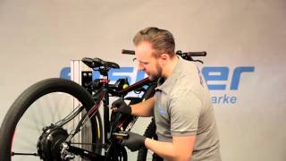 FISCHER  Kettenschaltung einstellen Adjust derailleur system [upl. by Roswald]