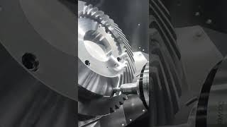 Machining a BIG Gear with a Tapered End Mill 🔥🔥 [upl. by Butcher]