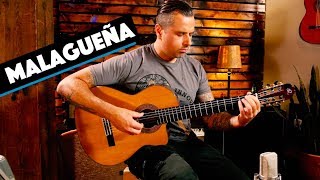 Malagueña  Flamenco Guitar  Ben Woods [upl. by Rolf247]