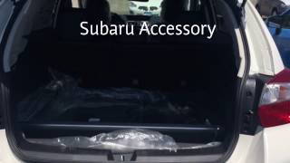 Subaru Rear Seatback Protector  Accessory [upl. by Aimahs]