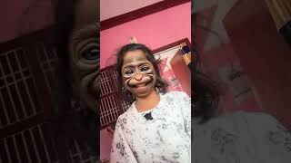 Monkey face 😂🤡 comedyvideos india [upl. by Leahciam677]