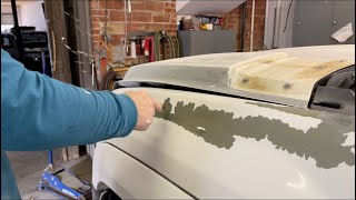 Fixing Loose and Flaky paint on Chevy Silverado [upl. by Orazal]