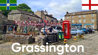 Grassington  North Yorkshire  England  UK  Europe  06062022  Village Walk [upl. by Cogen]