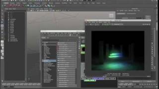 Maya 2011 Create Light Streaks Mental Ray Final Gather Tutorial by Stuart Christensen [upl. by Lafleur]