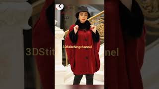 Ladies Cap shawl designs fashion dressdesign capshawlsshawltutorial shawl [upl. by Ainoek]