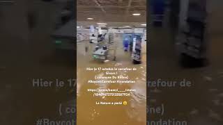 Hier le 17 octobre le carrefour de Givors  commune Du Rhône [upl. by Felicia]