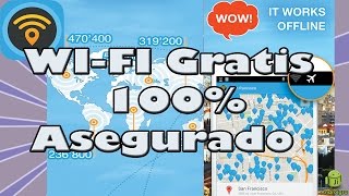 Wifi gratis en todas partes  Wifi Map PRO  Android [upl. by Howell]