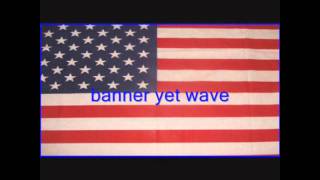 National Anthem USA with Lyrics [upl. by Hogarth]