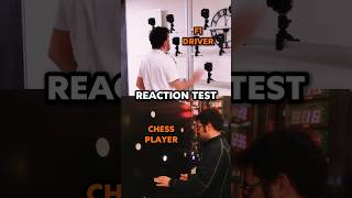 REACTION TEST F1 DRIVER vs CHESS PLAYER [upl. by Draned]