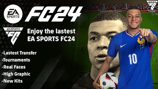 JINSI YA KUDANLOAD NA KUSET FIFA16 MOD EA SPORTS FC24 OFFLINE KATIKA SIMU YAKO LASTEST UPDATE [upl. by Cargian227]