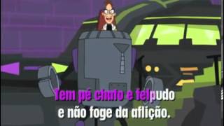 Phineas amp Ferb Karaoke  Perry O Ornitorrinco [upl. by Yecrad]