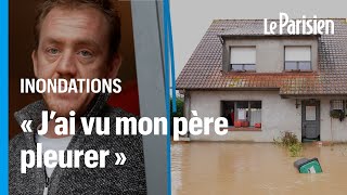 «Jai vu mon père pleurer»  le PasdeCalais encore frappé par les inondations [upl. by Feldman]