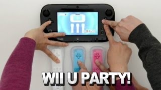 Wii U Party Gameplay [upl. by Arramat]