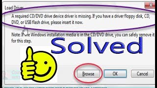 A Required CD DVD Drive Devices Driver is Missing If You Have a Driver Floppy DiskCDDVD Insert It [upl. by Johnston990]