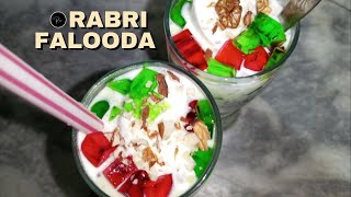 How To Make Falooda At Home By RozanaRecipe  Homemade Rabri Falooda Recipe [upl. by Aimik345]