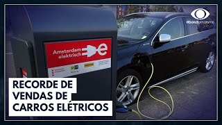 Vendas de carros elétricos no Brasil batem recorde em maio  Bora Brasil [upl. by Klarrisa]