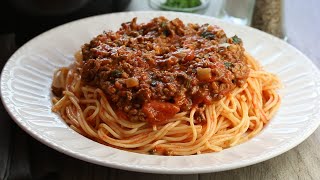 Quick amp Easy Spaghetti Bolognese [upl. by Trela]