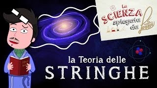 La Teoria delle Stringhe  BREVE CARTONE ANIMATO [upl. by Nomra]