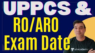 UPPCS amp ROARO EXAM DATE NOTICE [upl. by Brittni]