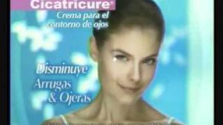 Comercial Cicatricure Contorno De Ojos  Voz De Ana Roció Bermúdez [upl. by Keel99]