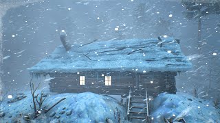 The ULTIMATE FREEZING BLIZZARD Sounds for Sleeping  Blowing Snow amp Cold Wind  Snowstorms [upl. by Stacey325]