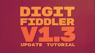 Digit Fiddler v13 Free Update Monospacing [upl. by Yelnik]