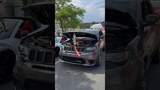 Jeep Trackhawk 🚗📲 Car Show 2024 [upl. by Lanza]