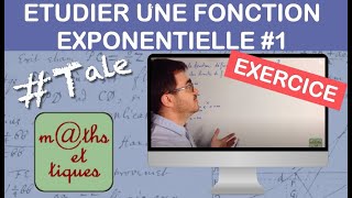 Etudier une fonction exponentielle 13  Limites  Terminale [upl. by Aubert]