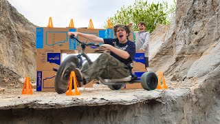 We try to Build the Ultimate Off Road Drift Cart for Dangerous Stunts [upl. by Hairej]