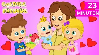 Meine Liebe Mama 💕 Muttertag  Kinderlied Sammlung  Kinderlieder Zum Mitsingen [upl. by Sllew509]