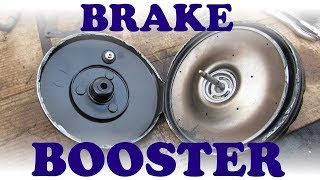 How a Brake Booster and Master Cylinder Work [upl. by Yeniffit]