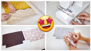 5 einfache Taschen  Nähen OHNE Schnittmuster  Anfänger  Nähtinchen diy nähen nähenfüranfänger [upl. by Ardisj491]