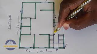 Small house drawing 1224 sqft 3 Bedroom Modern house design Best house design [upl. by Arlinda940]