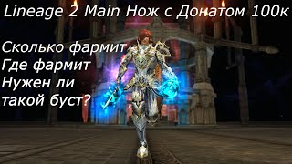 Lineage 2 Main Ав с донатом 100к сколько фармит где фармит что под капотом [upl. by William]