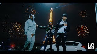 DBlock Europe  Overseas ft CentralCee Official Music Video [upl. by Novaj]