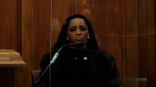 Shadow Robinson testifies in Edwards murder trial [upl. by Aroc682]