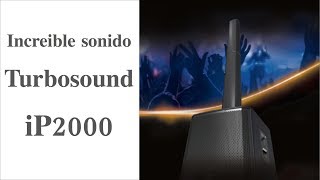 Turbosound iP2000 Torre de sonido Portable para musica en vivo o Iglesias [upl. by Leonie]